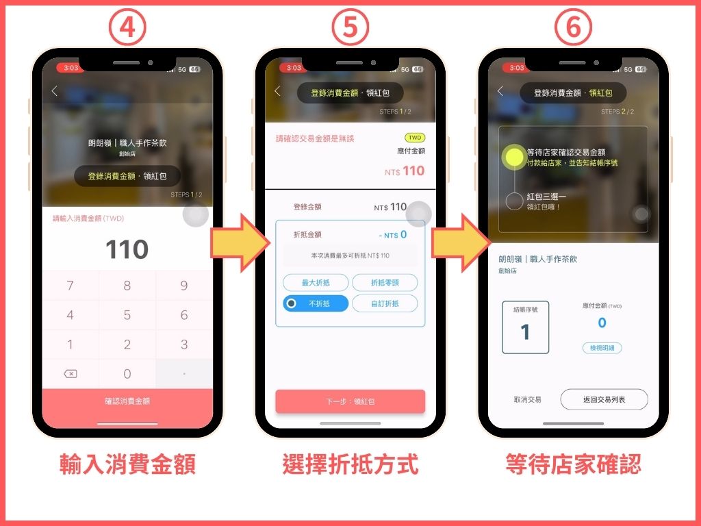 RE紅包消費操作步驟